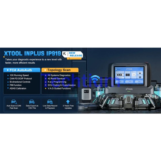 XTOOL IP919  Car Diagnostic Tools InPlus Series